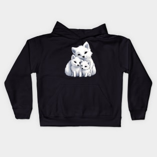 Fox Mum & Kids Kids Hoodie